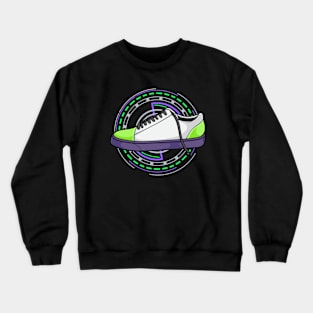 Toy Green Skate Sneaker Crewneck Sweatshirt